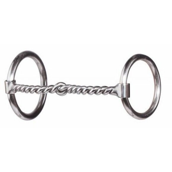 Professional's Choice O Ring Twisted Wire Snaffle Bit - PCB-971 - Picture 1 of 2